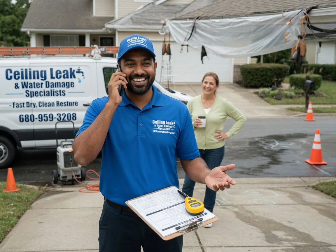 Ceiling Leak Cleanup Spruce Creek, PA FAQs